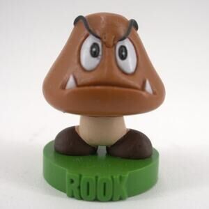 Nintendo Super Mario Chess Game Replacement GOOMBA ROOK Piece Toy 2009